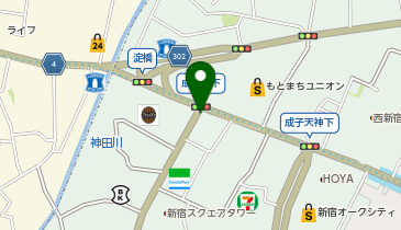カギの救急車 新宿店の地図画像