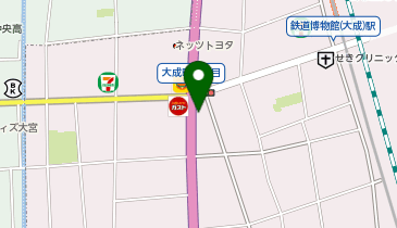 カギの救急車 大宮大成店の地図画像