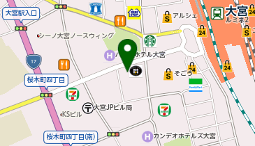 カギの救急車 大宮駅西店の地図画像