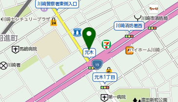 カギの救急車 川崎店の地図画像