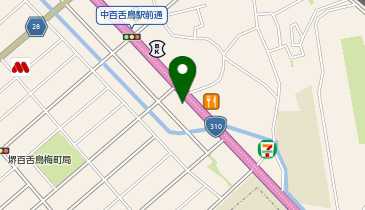 カギの救急車 なかもず店の地図画像