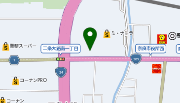 カギの救急車 奈良西店の地図画像