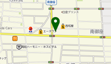 カギの救急車 高知東店の地図画像