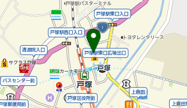 カプリチョーザ 戸塚店の地図画像