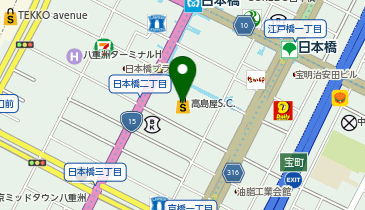 23区・ICB 高島屋日本橋店の地図画像