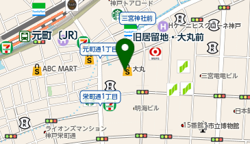 23区 大丸神戸店の地図画像