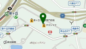 23区 泉北タカシマヤの地図画像