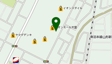 23区 ONWARD CROSSET SELECT イオンモール天童の地図画像