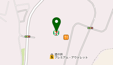 23区 酒々井プレミアムアウトレットの地図画像