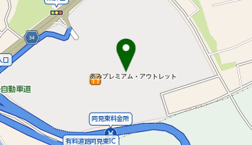 23区 あみプレミアム・アウトレットの地図画像