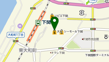 23区 大丸下関店の地図画像