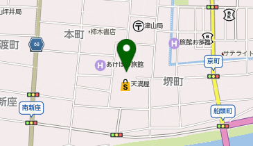 組曲 天満屋津山店の地図画像