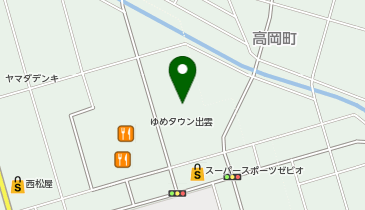 ICB ゆめタウン出雲 La pommeの地図画像