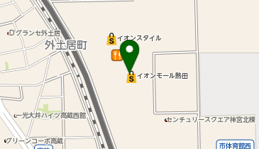 ANY SIS ONWARD CROSSET SELECT イオンモール熱田の地図画像