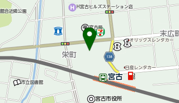 ANY SIS キャトル宮古の地図画像
