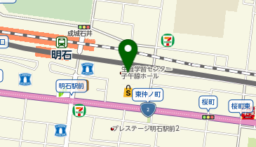 ANY any FAM ・any SiS アスピア明石の地図画像