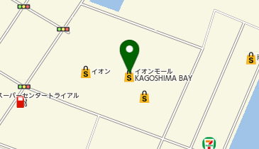 ANY any FAM・UNFILO イオンモール鹿児島(ANY KIDS お取り扱いなし)の地図画像