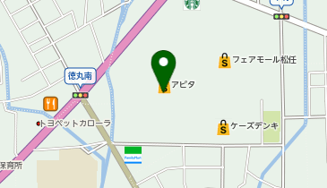 ANY anySiS・anyFAM アピタ松任店の地図画像