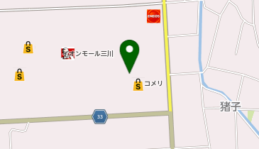 ANY any FAM イオンモール三川の地図画像