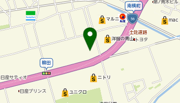ANY any FAM・any SiS フジグラン高知の地図画像