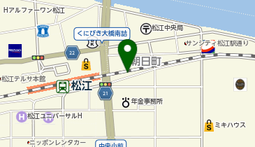 J.PRESS LADIES 23区/J.PRESS LADIES matsueの地図画像