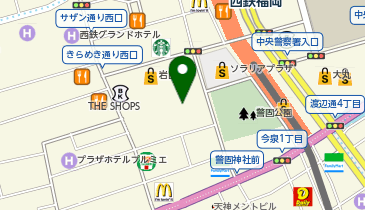 GOTAIRIKU 岩田屋本店の地図画像