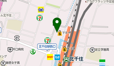 J.PRESS MEN ONWARD CROSSET SELECT 北千住マルイ(MEN)の地図画像