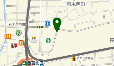 JOSEPH HOMME 西宮阪急の地図画像