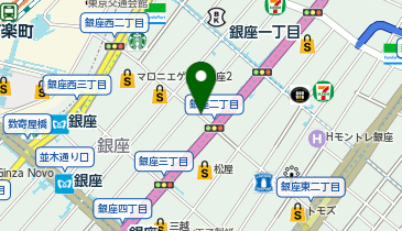 JOSEPH HOMME ONWARD CROSSET SELECT 松屋銀座(MEN)の地図画像
