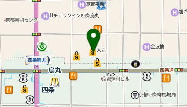 JOSEPH ABBOUD 大丸京都店の地図画像