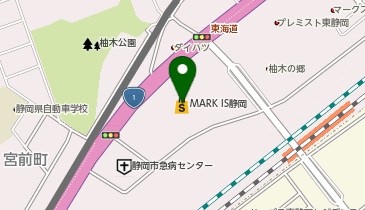 ONWARD CROSSET SELECT マークイズ静岡の地図画像