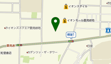ONWARD CROSSET SELECT イオンモール鶴見緑地の地図画像