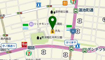 ONWARD CROSSET SELECT 高知大丸の地図画像