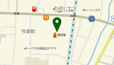 ONWARD CROSSET SELECT 福田屋宇都宮の地図画像