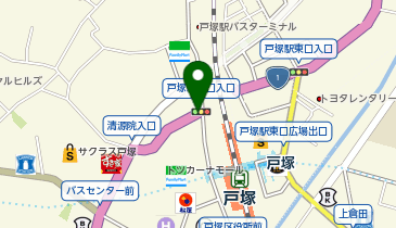 ONWARD CROSSET SELECT 東急プラザ戸塚の地図画像