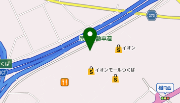 ONWARD CROSSET SELECT イオンモールつくば店の地図画像