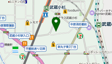 ONWARD CROSSET SELECT グランツリー武蔵小杉の地図画像