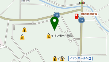 UNFILO イオンモール福岡ルクルの地図画像