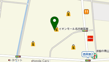 Onward Green Store イオンモール名古屋茶屋の地図画像