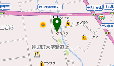 steppi any SiS フジグラン神辺(キッズお取扱い無)の地図画像