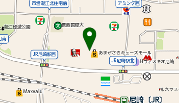 steppi any SiS あまがさきキューズモール(キッズお取扱い無)の地図画像