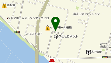 steppi ONWARD CROSSET SELECT イオンモール徳島(キッズお取扱い無)の地図画像