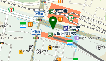 steppi あべのハルカス(キッズお取扱い無)の地図画像