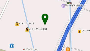 steppi ONWARD CROSSET SELECT イオンモール須坂の地図画像