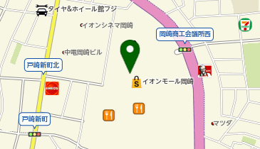 PW CIRCULUS KASHIYAMA イオンモール岡崎店の地図画像