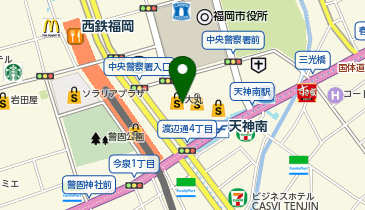 KASHIYAMA PREMIUM 大丸福岡天神店の地図画像