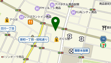 KASHIYAMA(レディース) さくら野百貨店青森店の地図画像