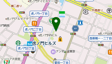 KASHIYAMA(メンズ) 虎の門ヒルズ店の地図画像