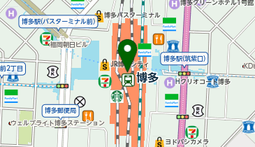 KASHIYAMA(メンズ) 博多阪急の地図画像