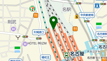 KASHIYAMA(メンズ) 名古屋タカシマヤ ゲートタワーモール店の地図画像